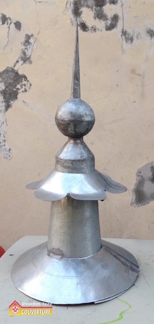 Abergement cheminée zinc à Saintes - Douchet Tony Couverture